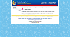 Desktop Screenshot of downloads.creativeteaching.com